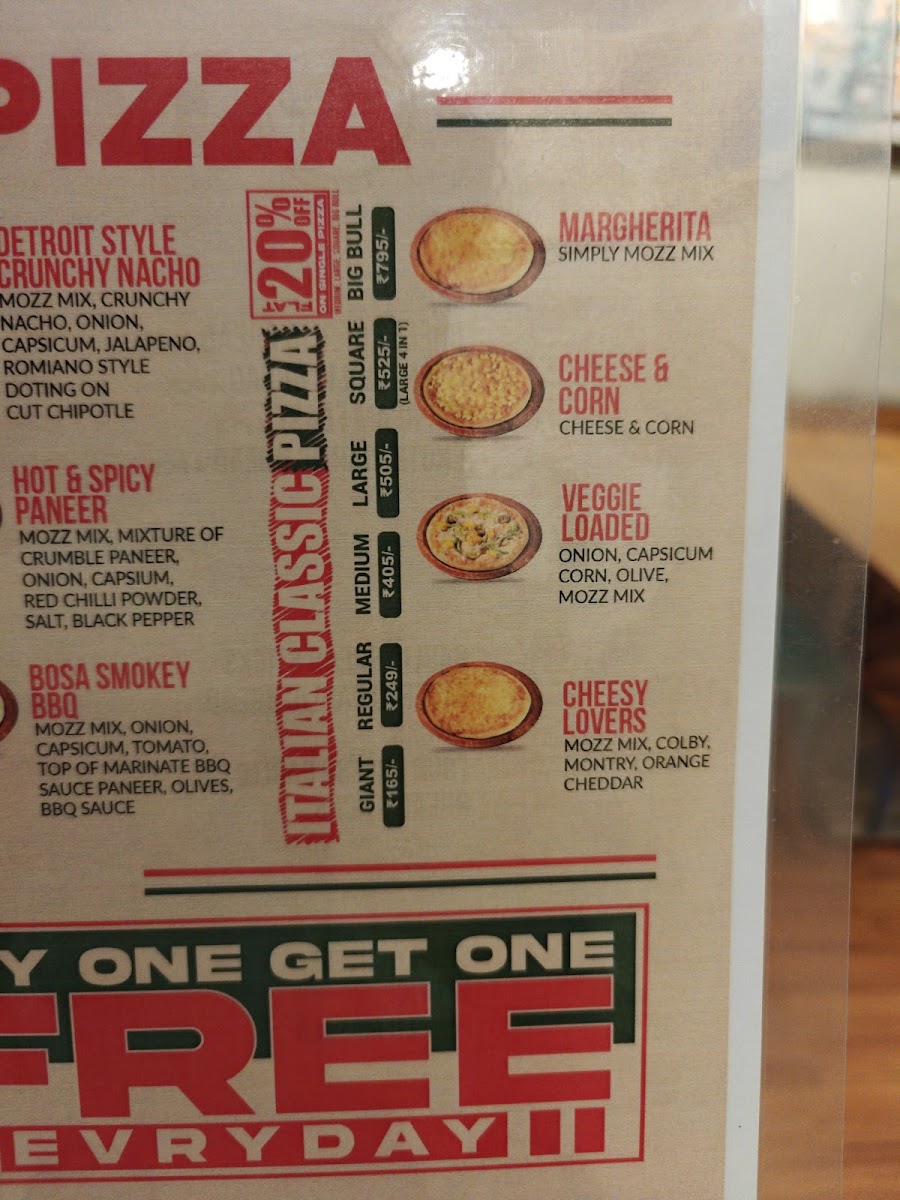 Menu Taranovas Pizza Gandhinagar-6
