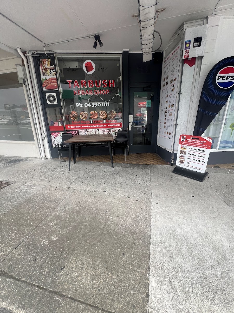 Menu Tarbush Kebab Shop Nz-2