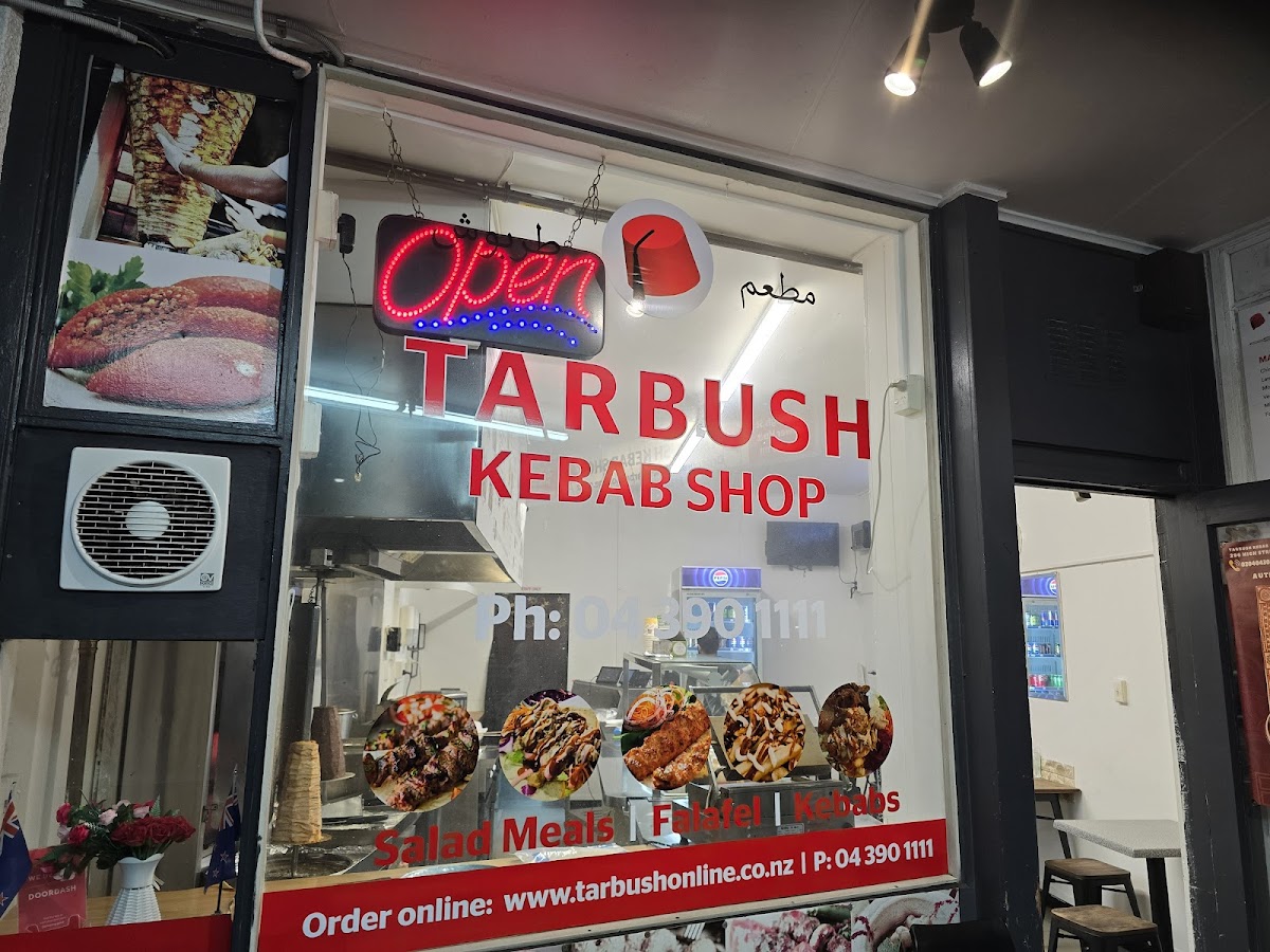 Menu Tarbush Kebab Shop Nz-4