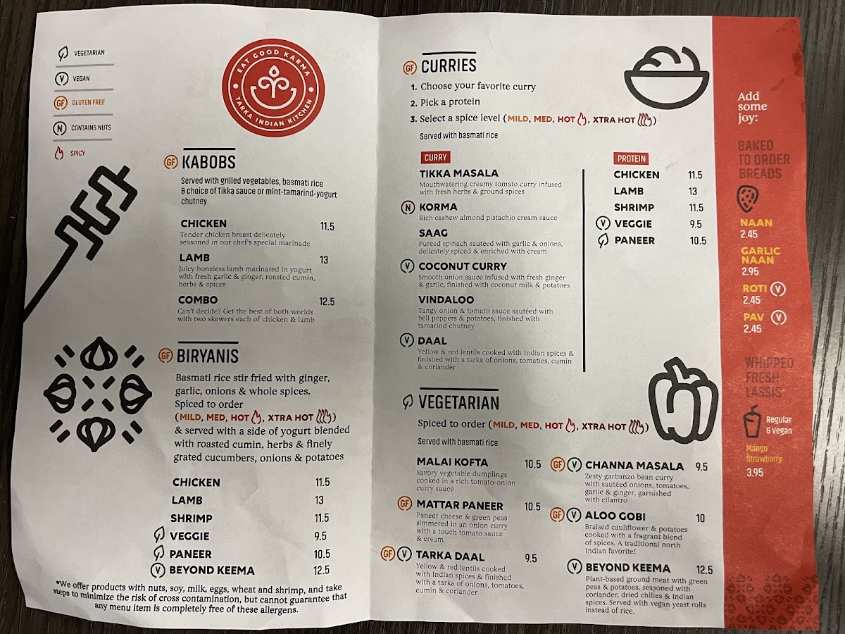 Menu Tarka Indian Kitchen-6