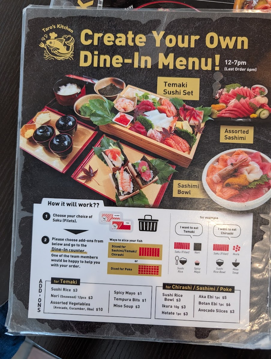 Menu Taro’S Fish-6