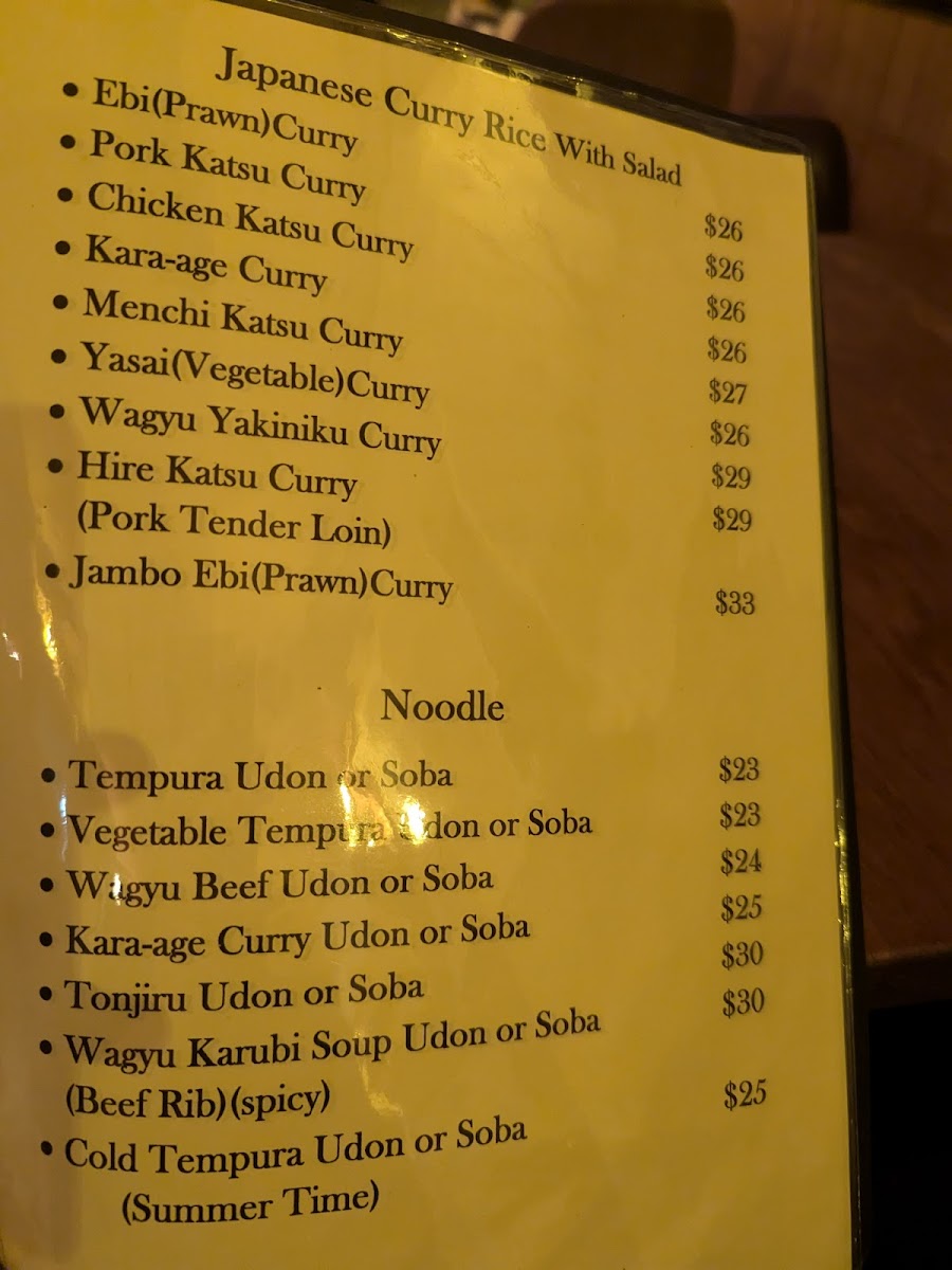 Menu Taruhachi Bento-2