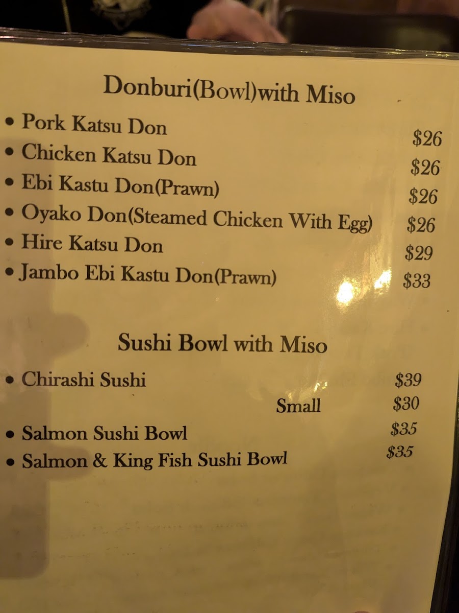 Menu Taruhachi Bento-4