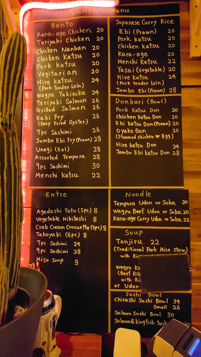 Menu Taruhachi Bento-6