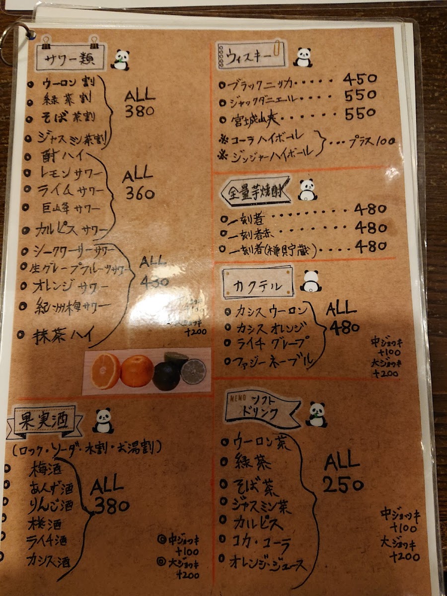 Menu Taruya Omori-6