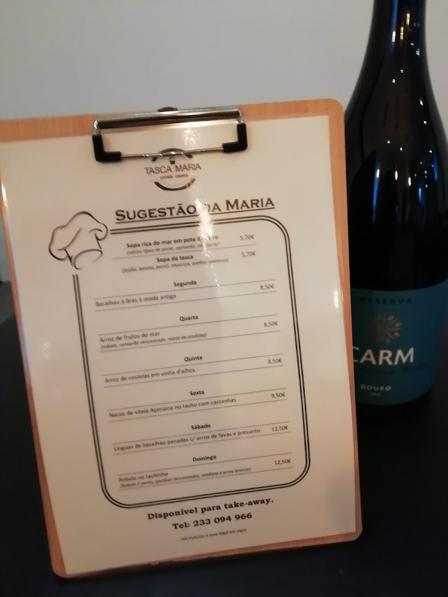Menu Tasca Maria - Comida Caseira-9