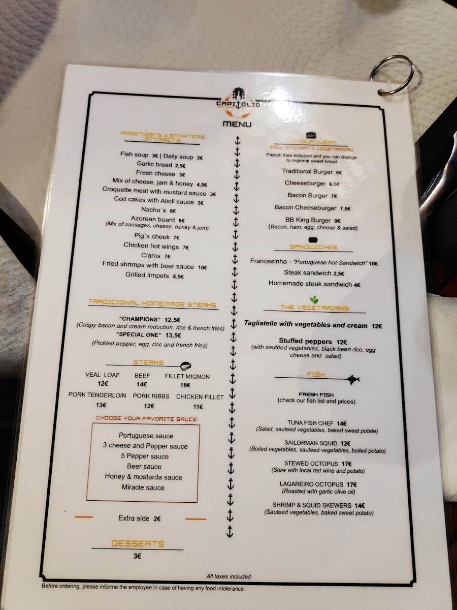 Menu Tasca O Capitólio-2