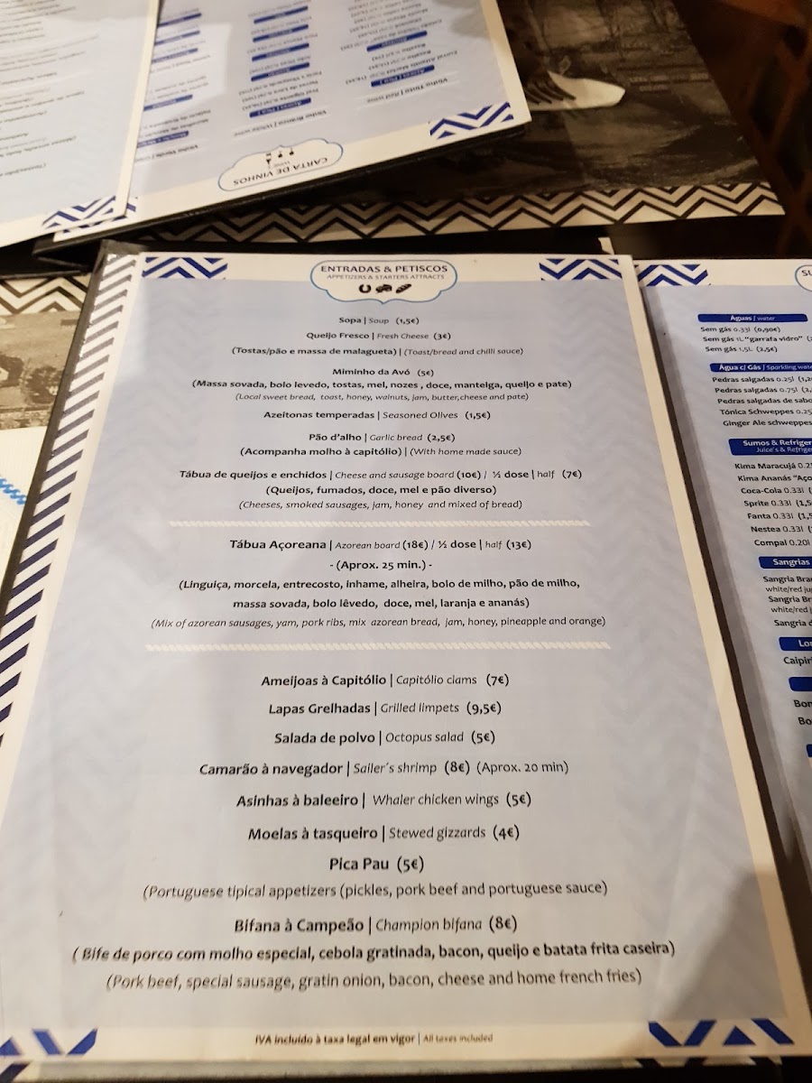 Menu Tasca O Capitólio-6