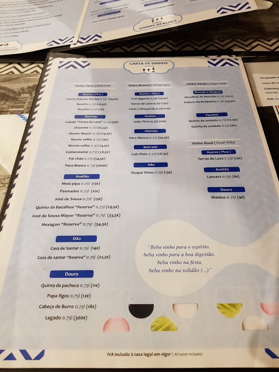 Menu Tasca O Capitólio-8
