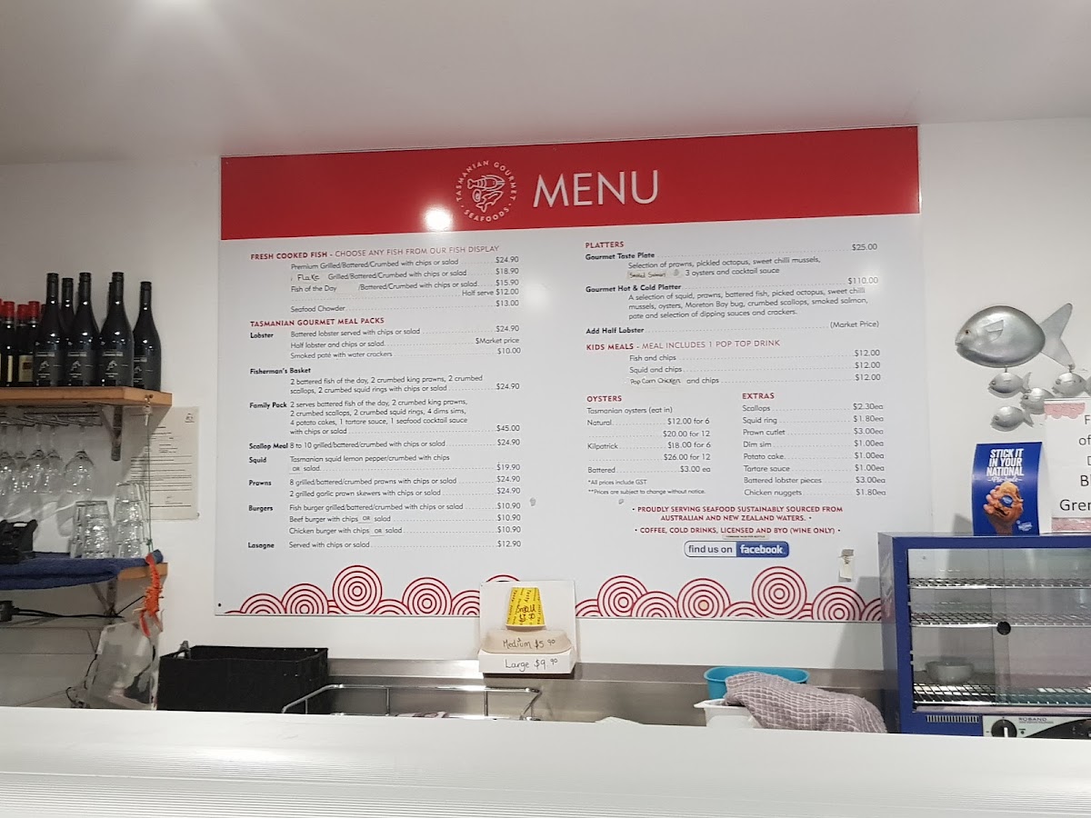 Menu Tasmanian Gourmet Seafoods-10