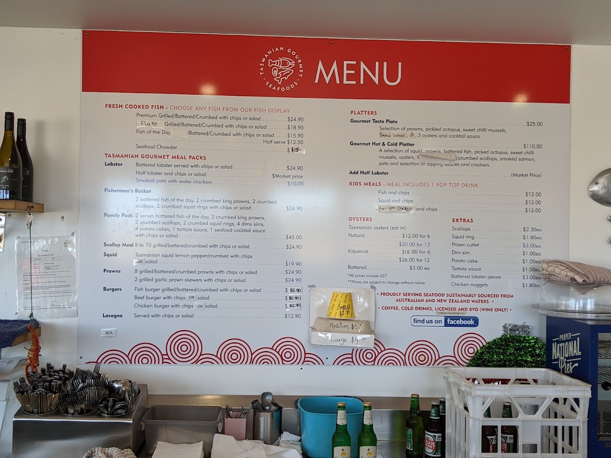 Menu Tasmanian Gourmet Seafoods-9