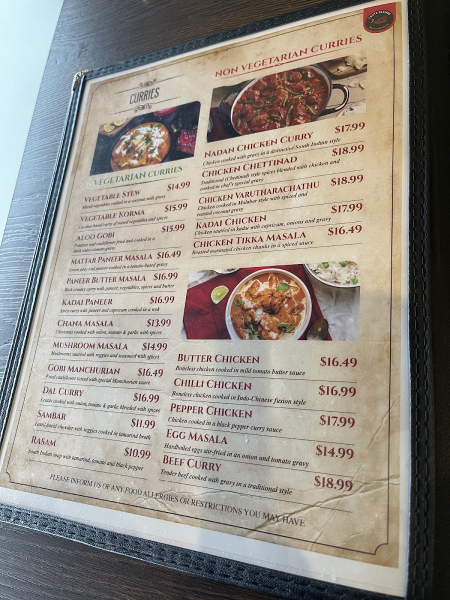 Menu Taste Blends-1