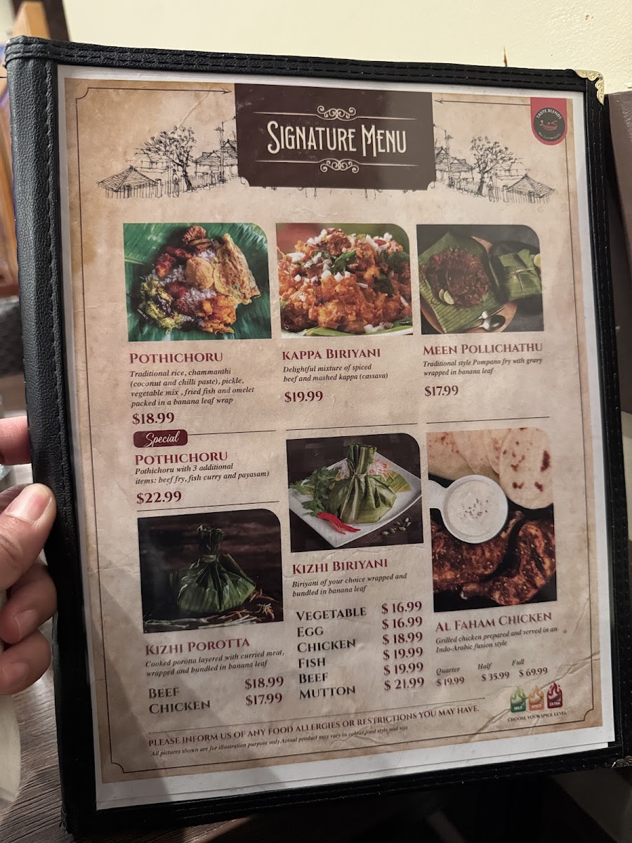 Menu Taste Blends-3