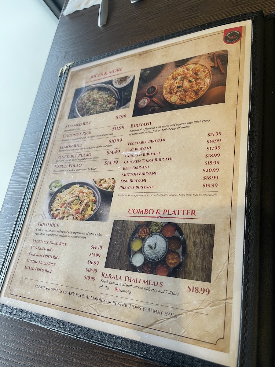 Menu Taste Blends-6