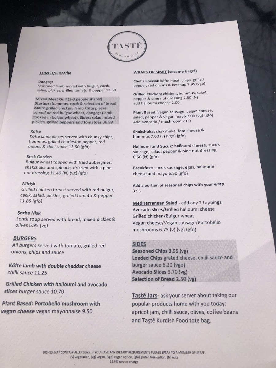 Menu Taste Kurdish Food-5