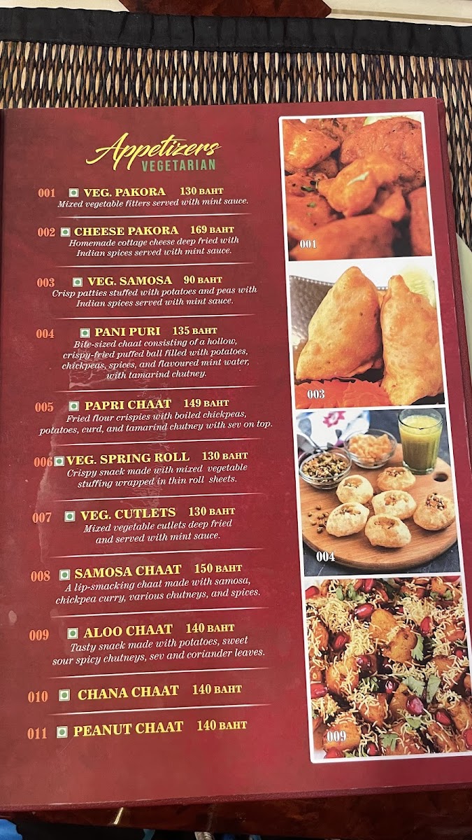 Menu Taste Of India Bangkok-1