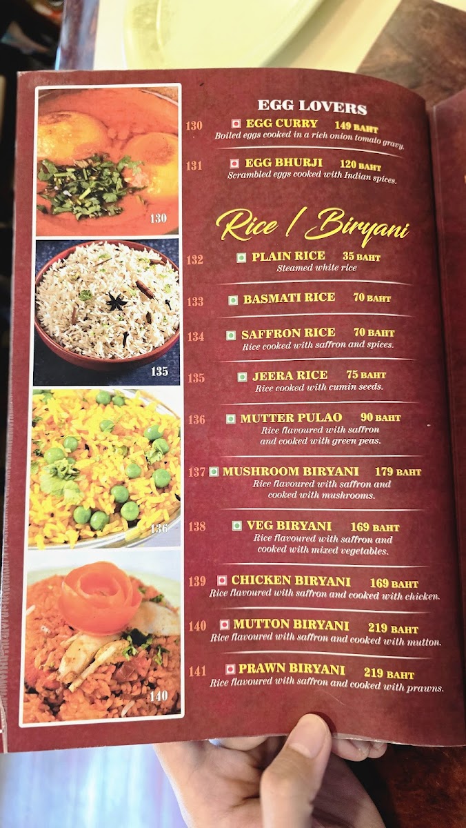 Menu Taste Of India Bangkok-4