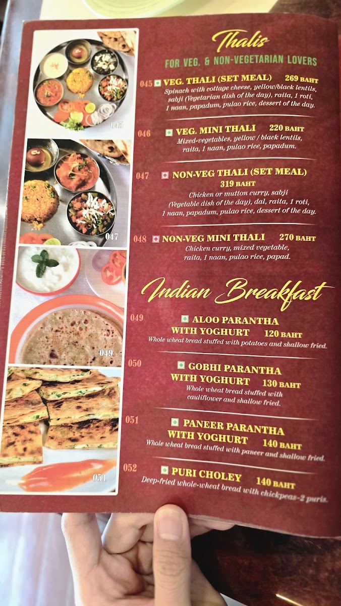 Menu Taste Of India Bangkok-5