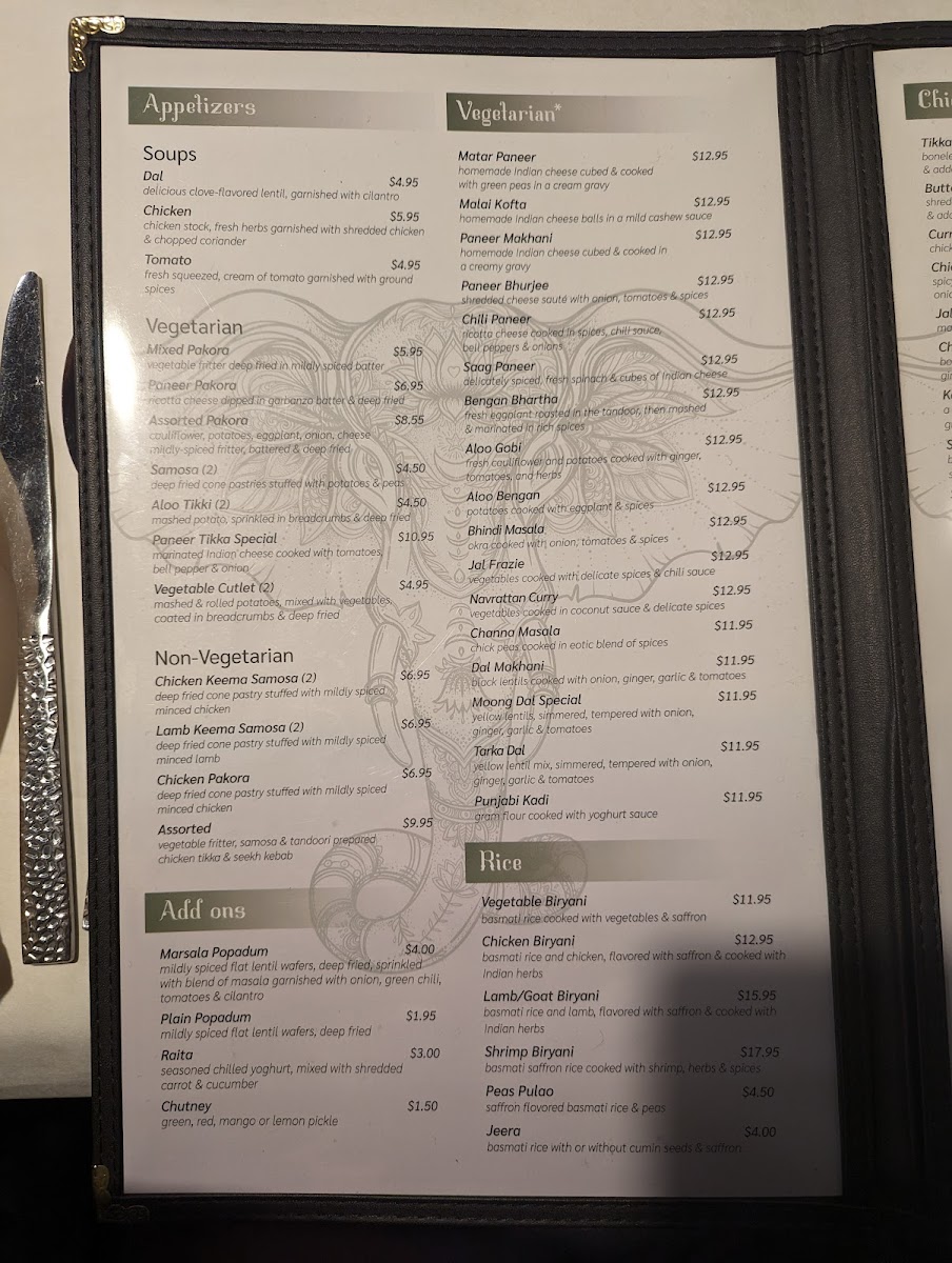 Menu Taste Of India Restaurant - Banquet & Catering-9