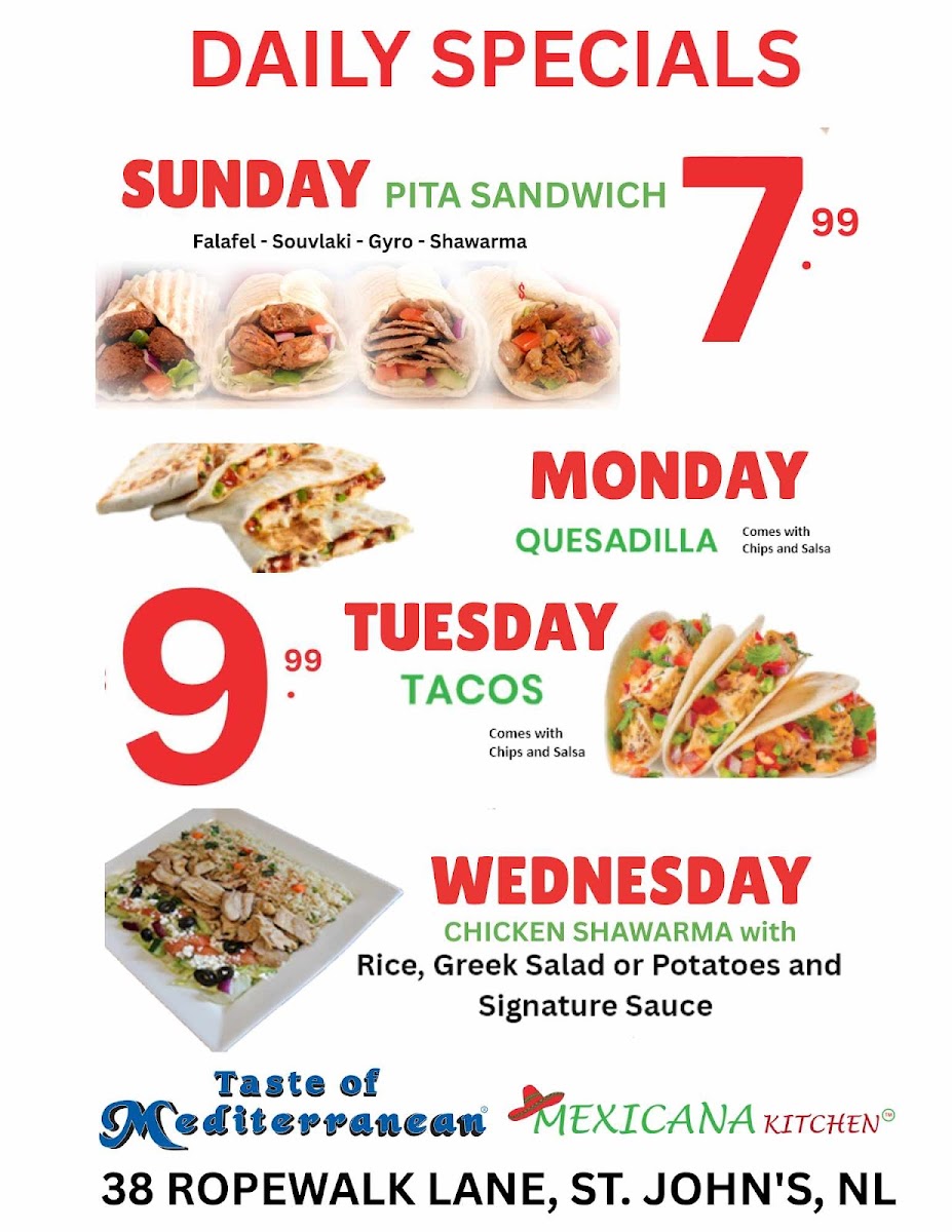 Menu Taste Of Mediterranean-4