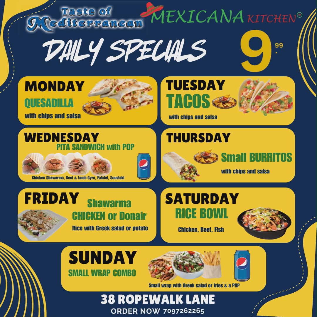 Menu Taste Of Mediterranean-5