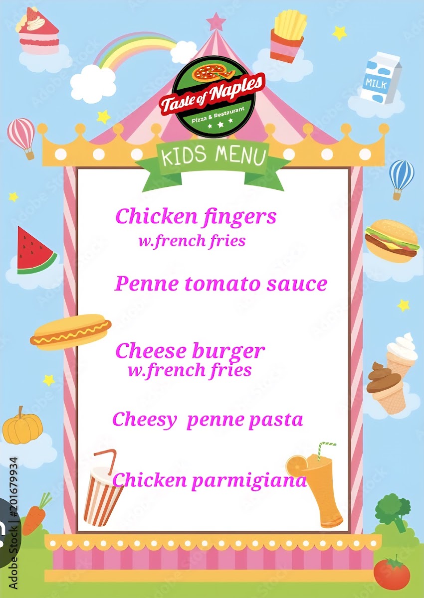 Menu Taste Of Naples 206-2