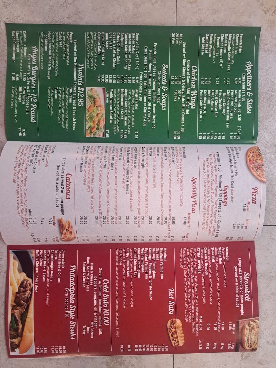 Menu Taste Of Naples 206-3