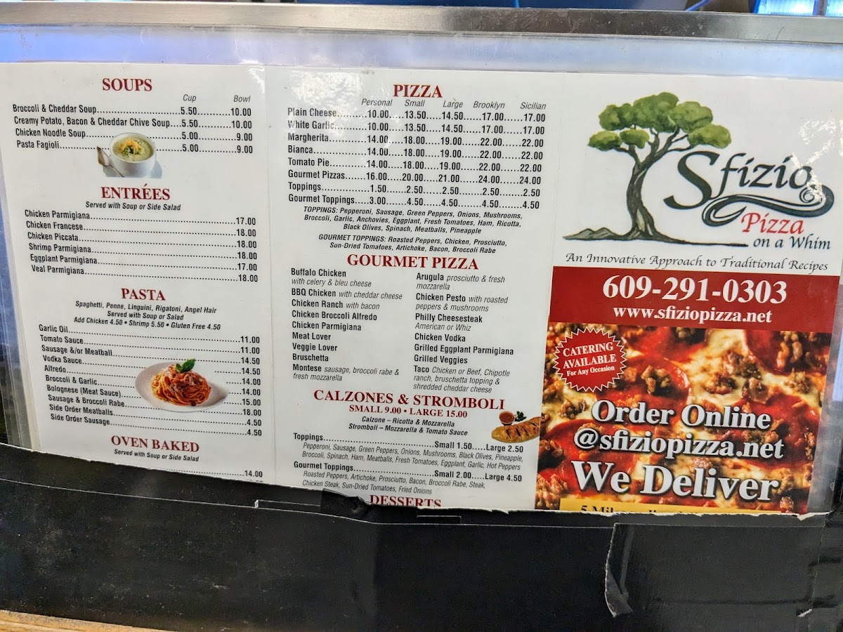 Menu Taste Of Naples 206-5