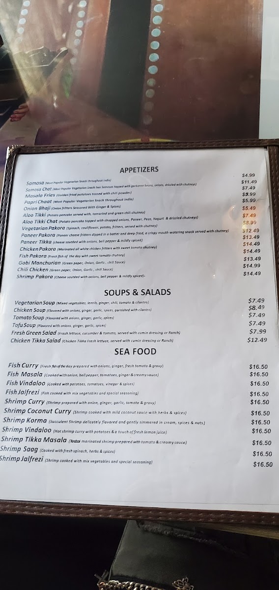 Menu Taste Of Punjab-3