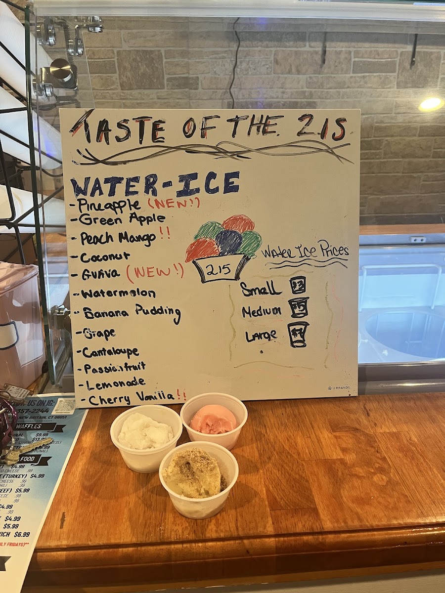 Menu Taste Of The 215-2