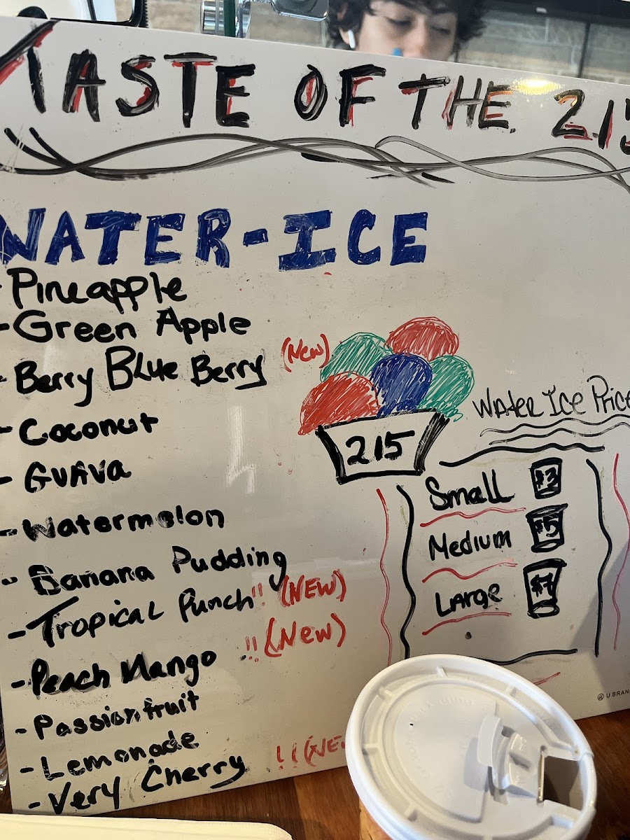 Menu Taste Of The 215-3