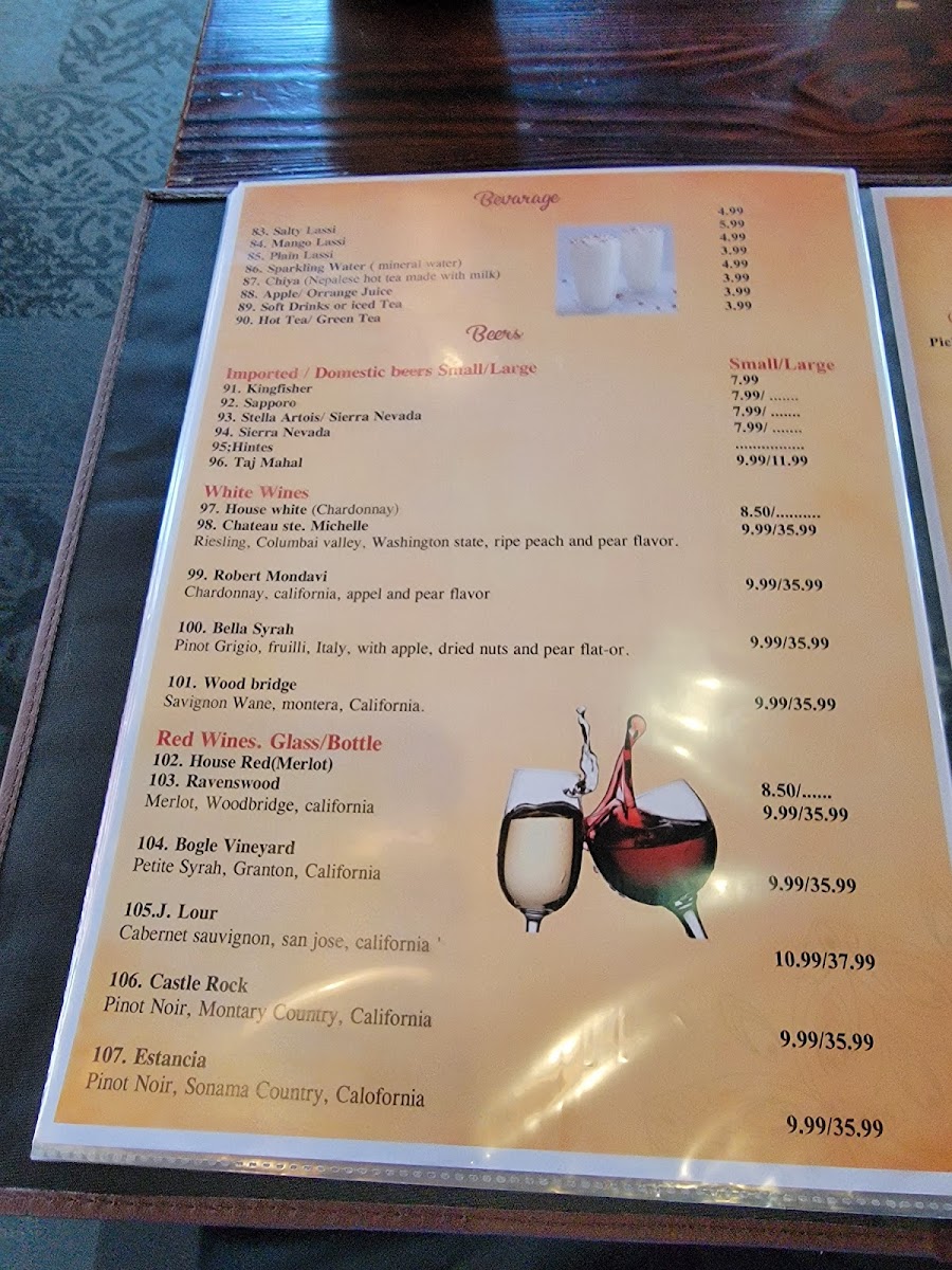 Menu Taste Of The Himalayas-6