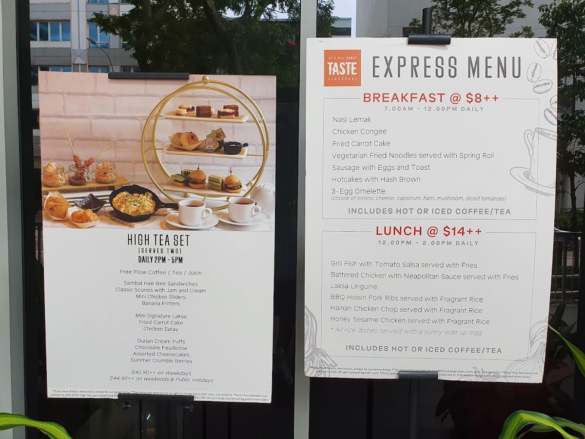 Menu Taste-10