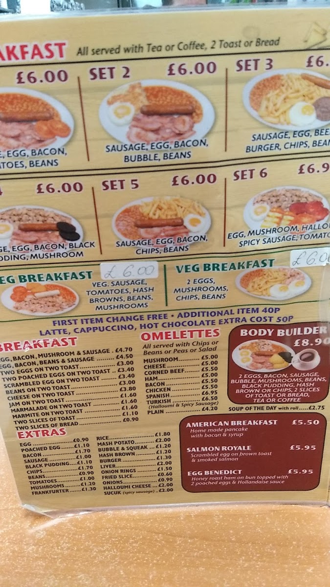 Menu Tasty Cafe London-5
