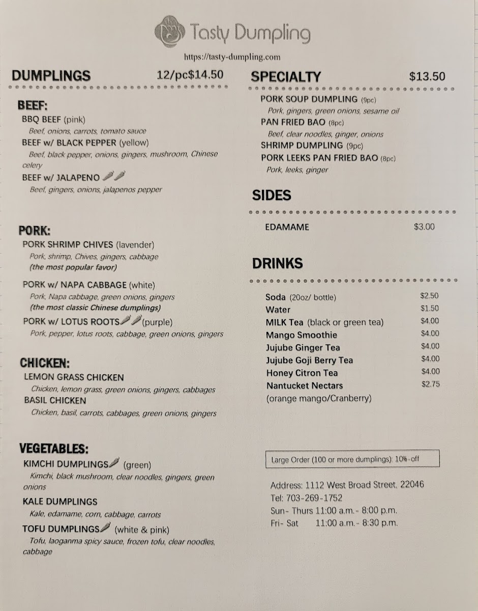Menu Tasty Dumpling-2