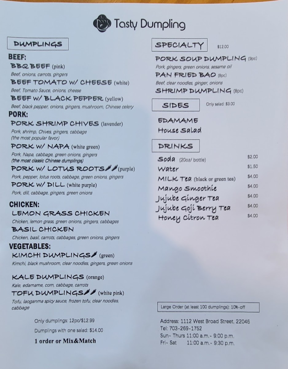 Menu Tasty Dumpling-5