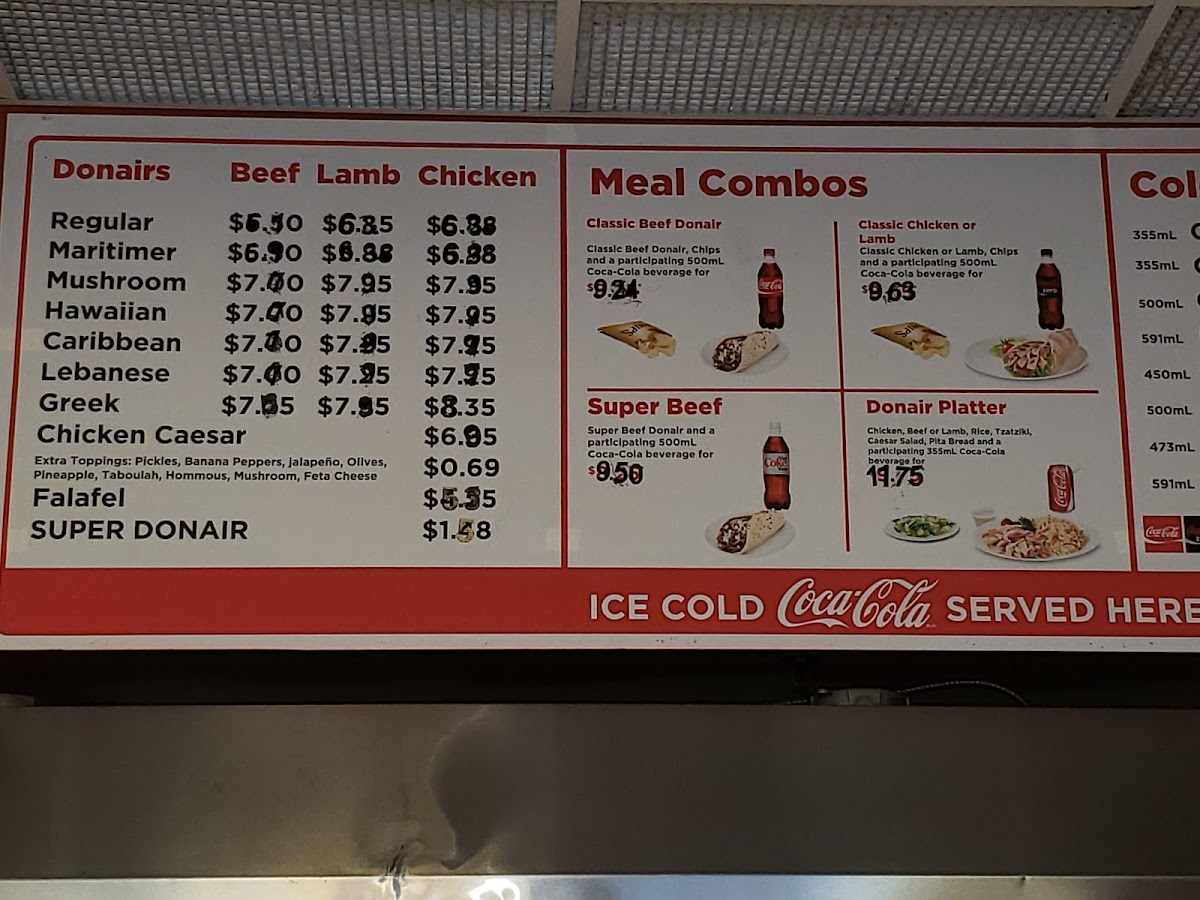 Menu Tasty Honkin Donairs-4