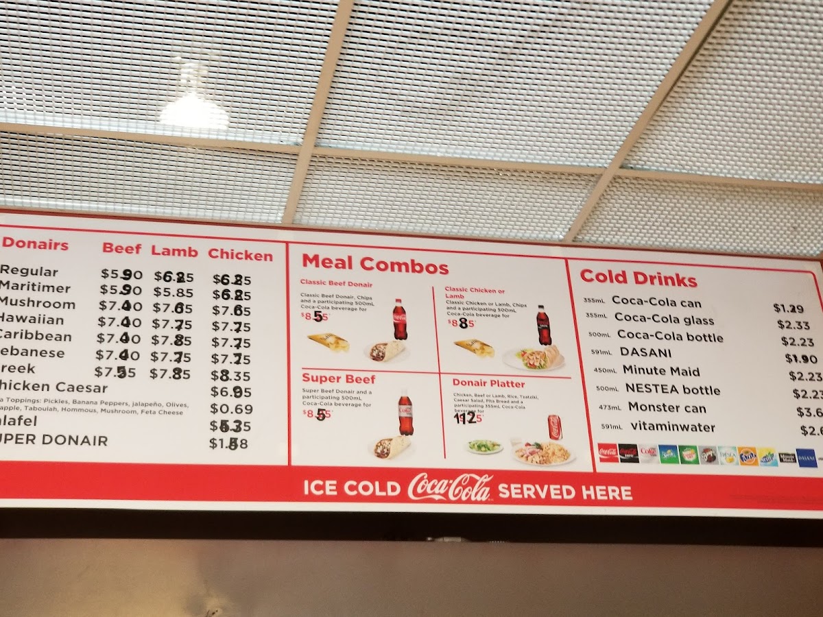 Menu Tasty Honkin Donairs-5