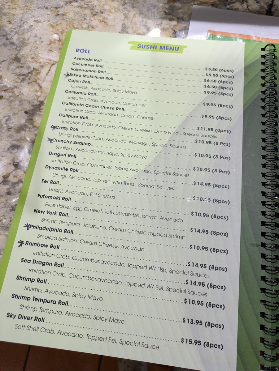 Menu Tasty Pho Sushi Bar-4