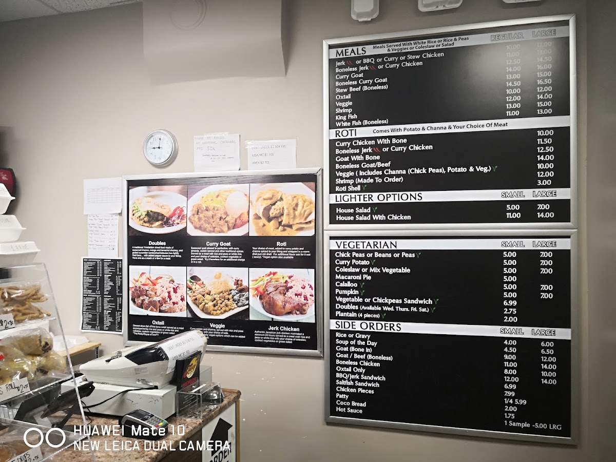 Menu Tasty's Caribbean Cuisine-10