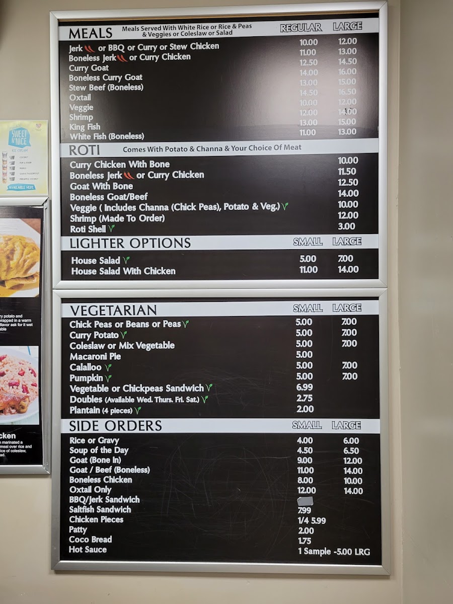 Menu Tasty's Caribbean Cuisine-4