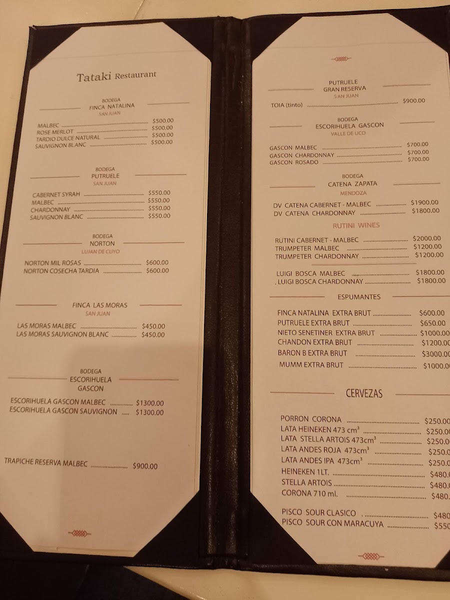 Menu Tataki-1