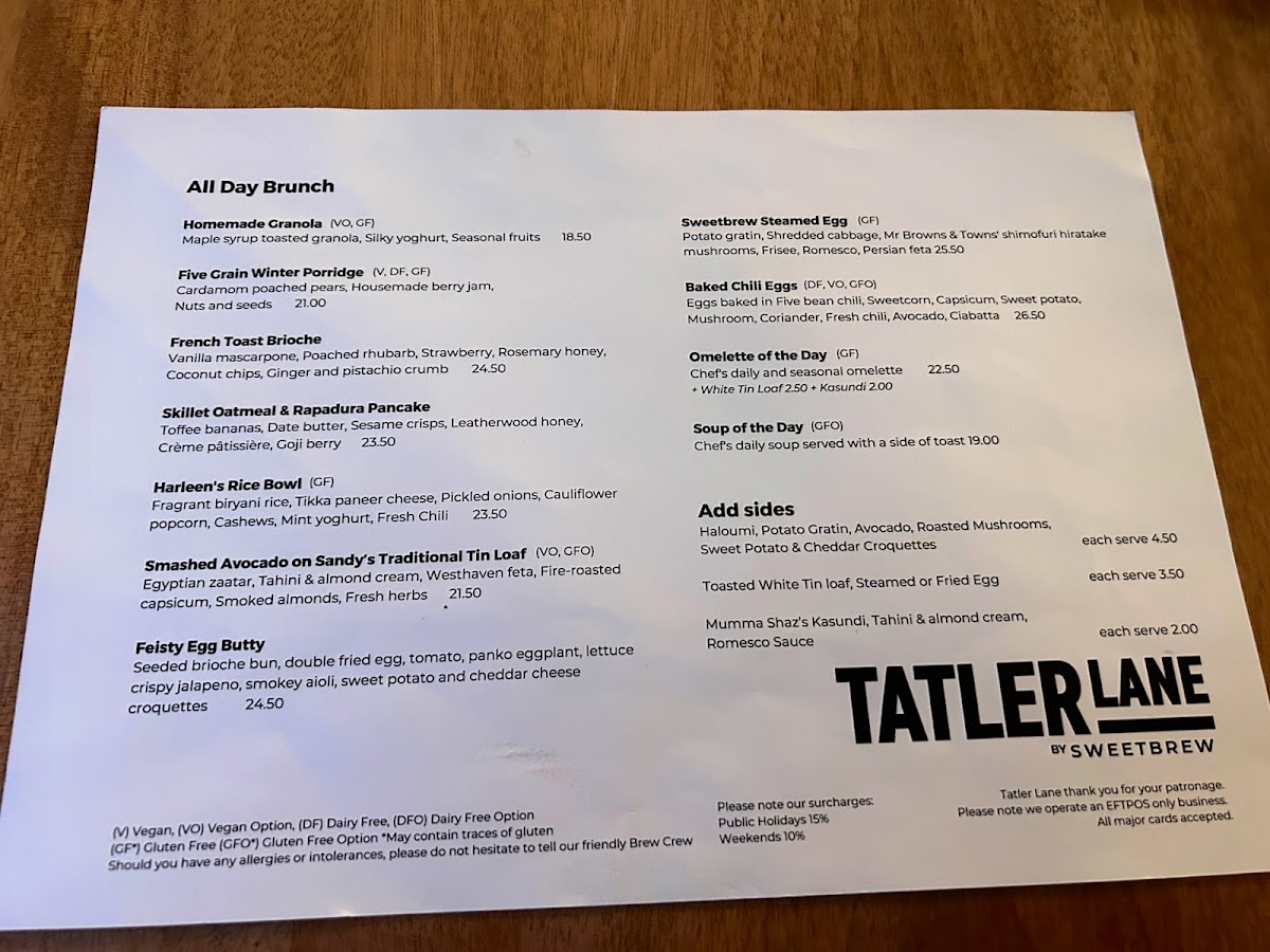 Menu Tatler Lane By Sweetbrew-10