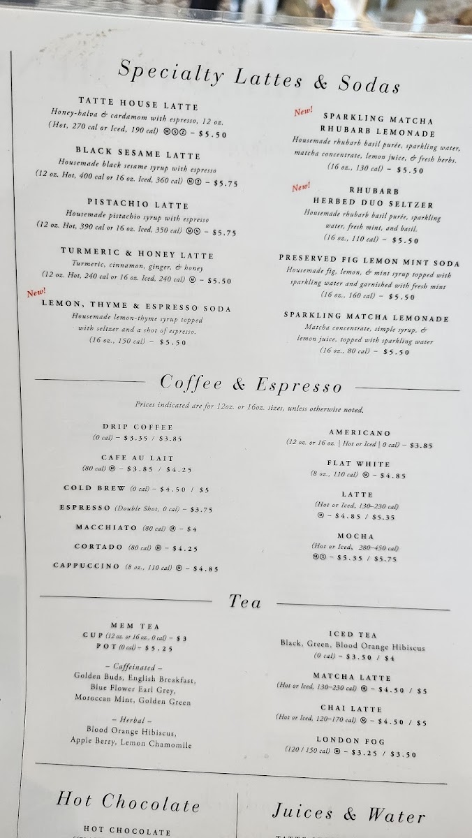 Menu Tatte Bakery & Cafe | Capitol Crossing-5