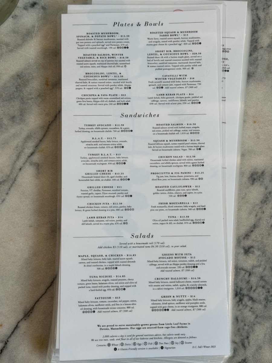 Menu Tatte Bakery & Cafe | Capitol Crossing-6