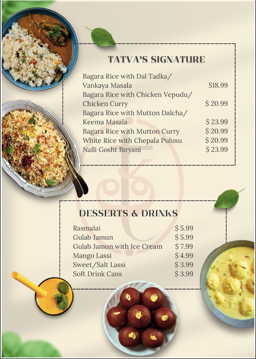 Menu Tatva Indian Kitchen-5