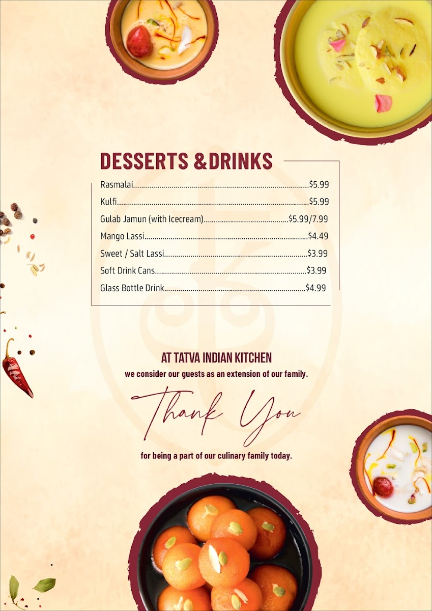 Menu Tatva Indian Kitchen-9
