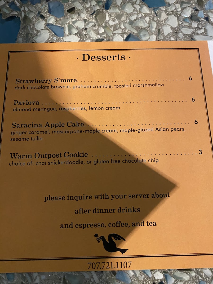 Menu Taub Family Outpost-2