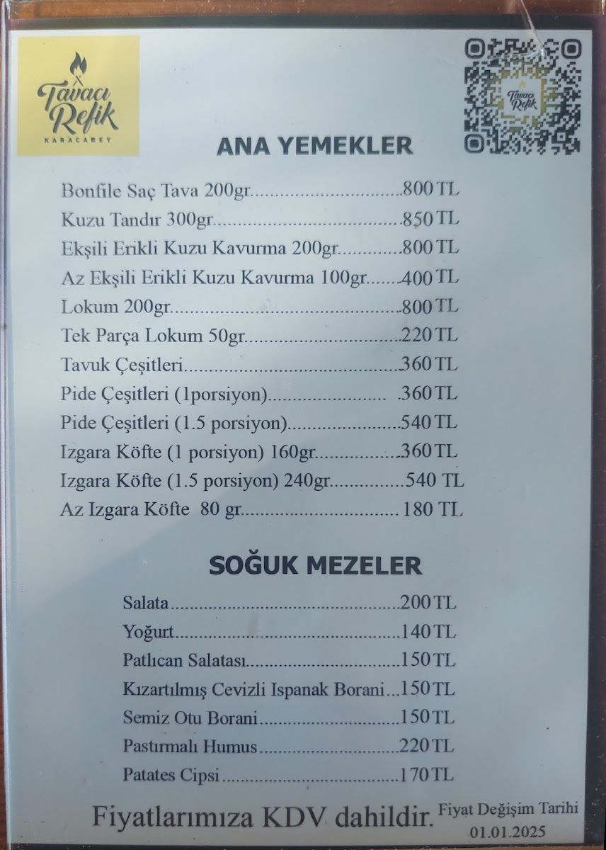 Menu Tavacı Refik-4