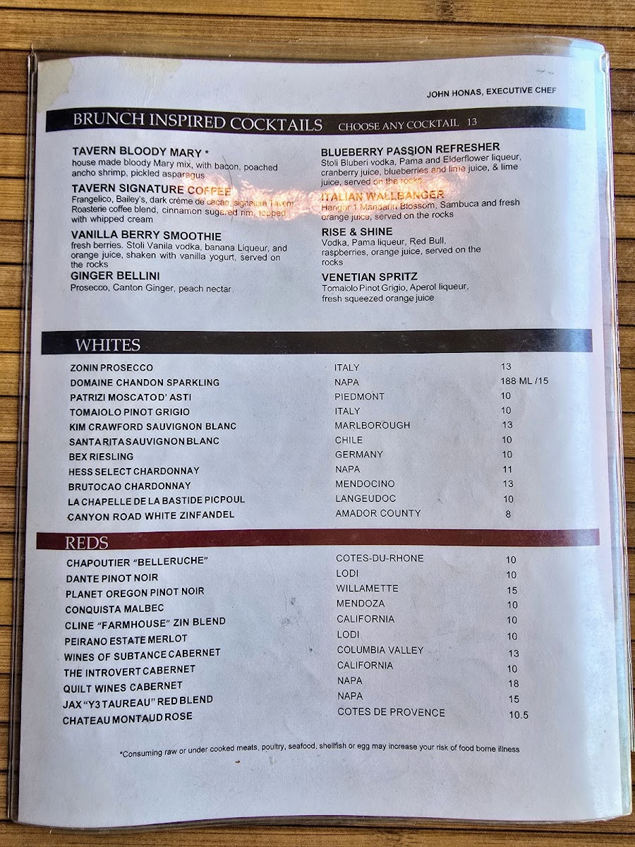 Menu Tavern At Mission Farms-3